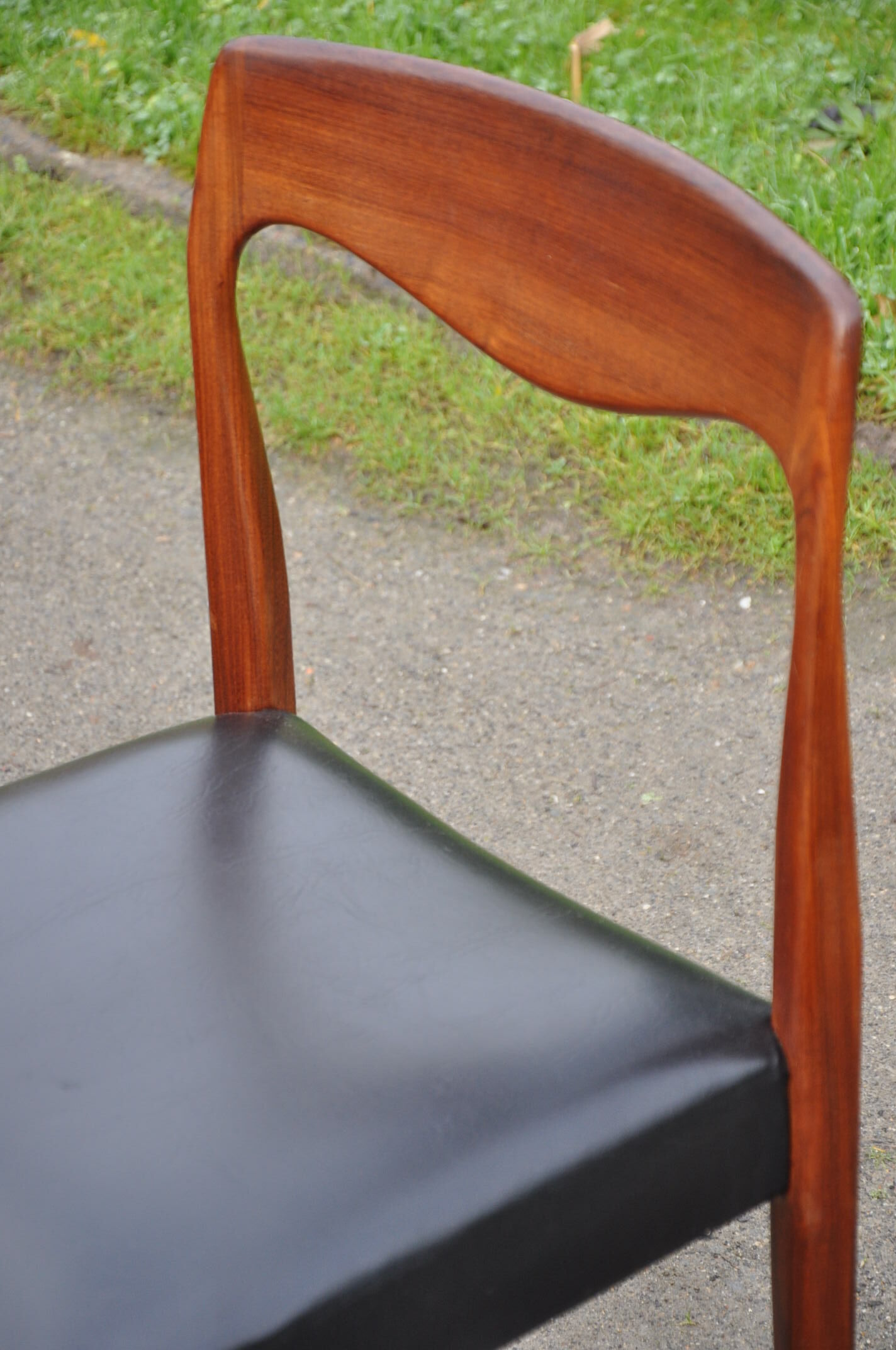 Four Scandinavian chairs