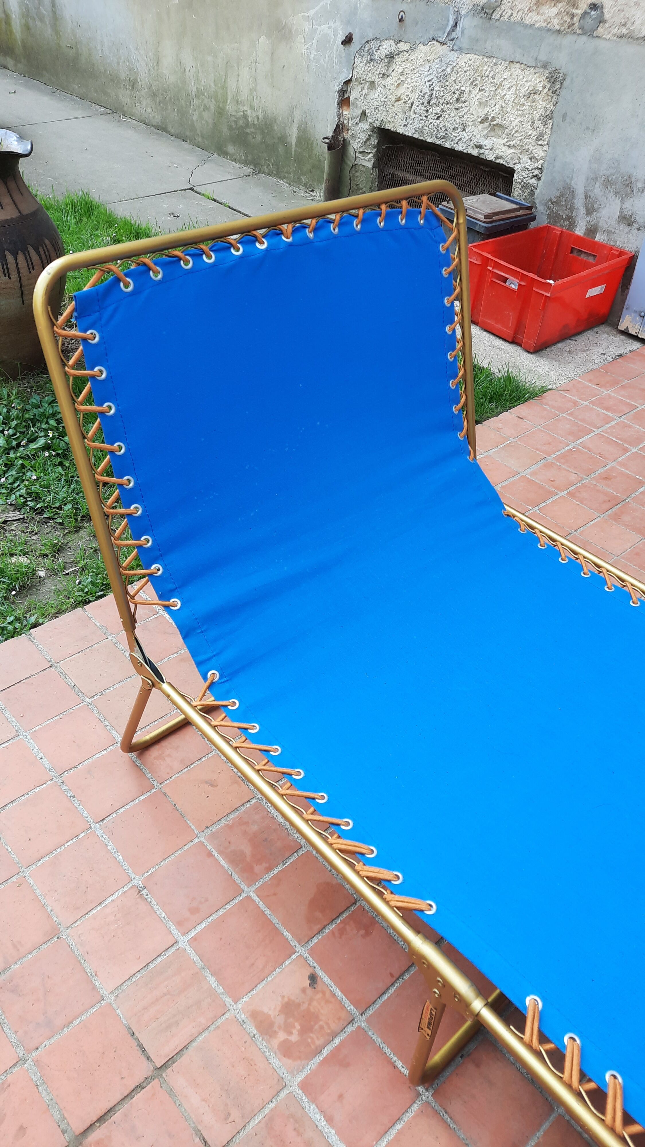 Folding sunbathing lafuma