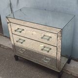 Commode miroir vintage