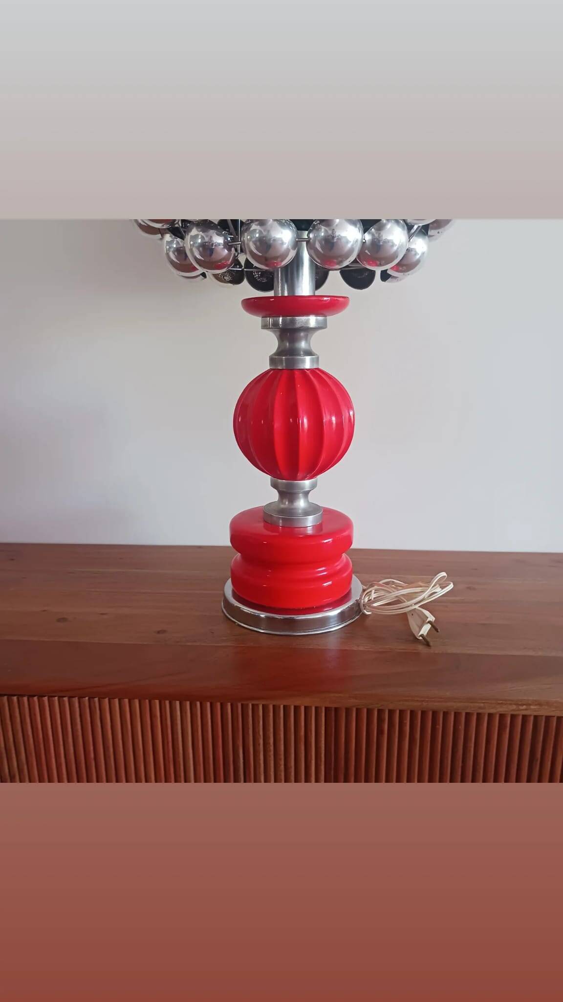 large space age lamp