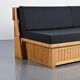 Banquette des Arcs avec dossier par Charlotte Perriand, circa 1973