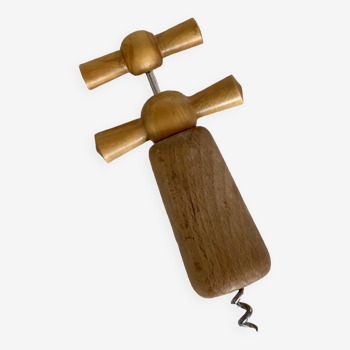 Wooden corkscrew