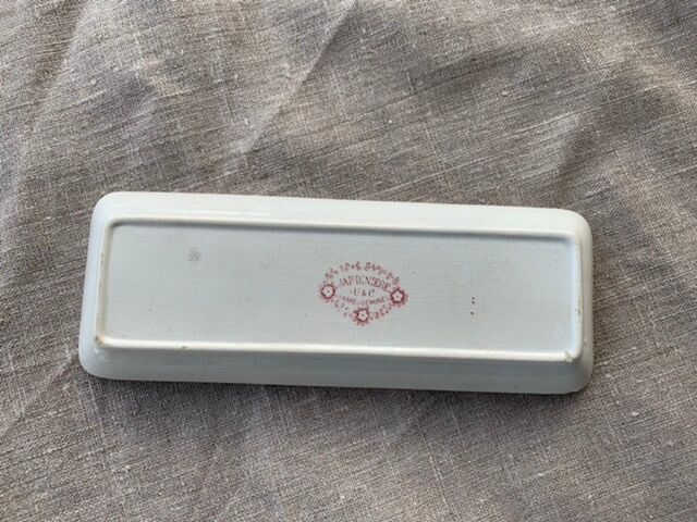 Toiletries, delight the planter uc sarreguemines art deco