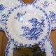 4 assiettes creuses Gien Chardons (9)
