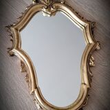 Golden lily mirror 46x27
