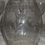 Pitcher and water glasses