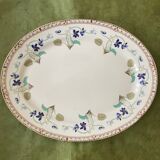 Plat ovale, Haviland, Impétarice Eugénie