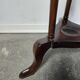 Élégant support de plante / table d'appoint en acajou victorien