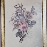 Set of 4 Italian floral frames