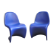 Pair of chairs S Panton re-edition Vitra 2000