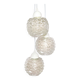 Suspension with 3 glass balls, 1970.