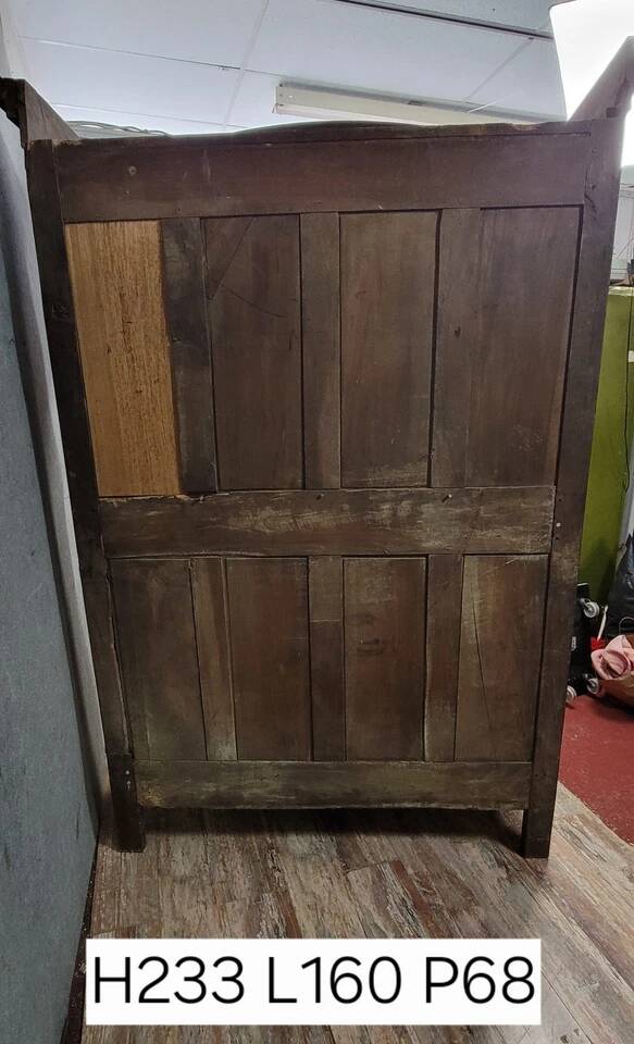 Charolais Louis XV period walnut armoire circa 1750