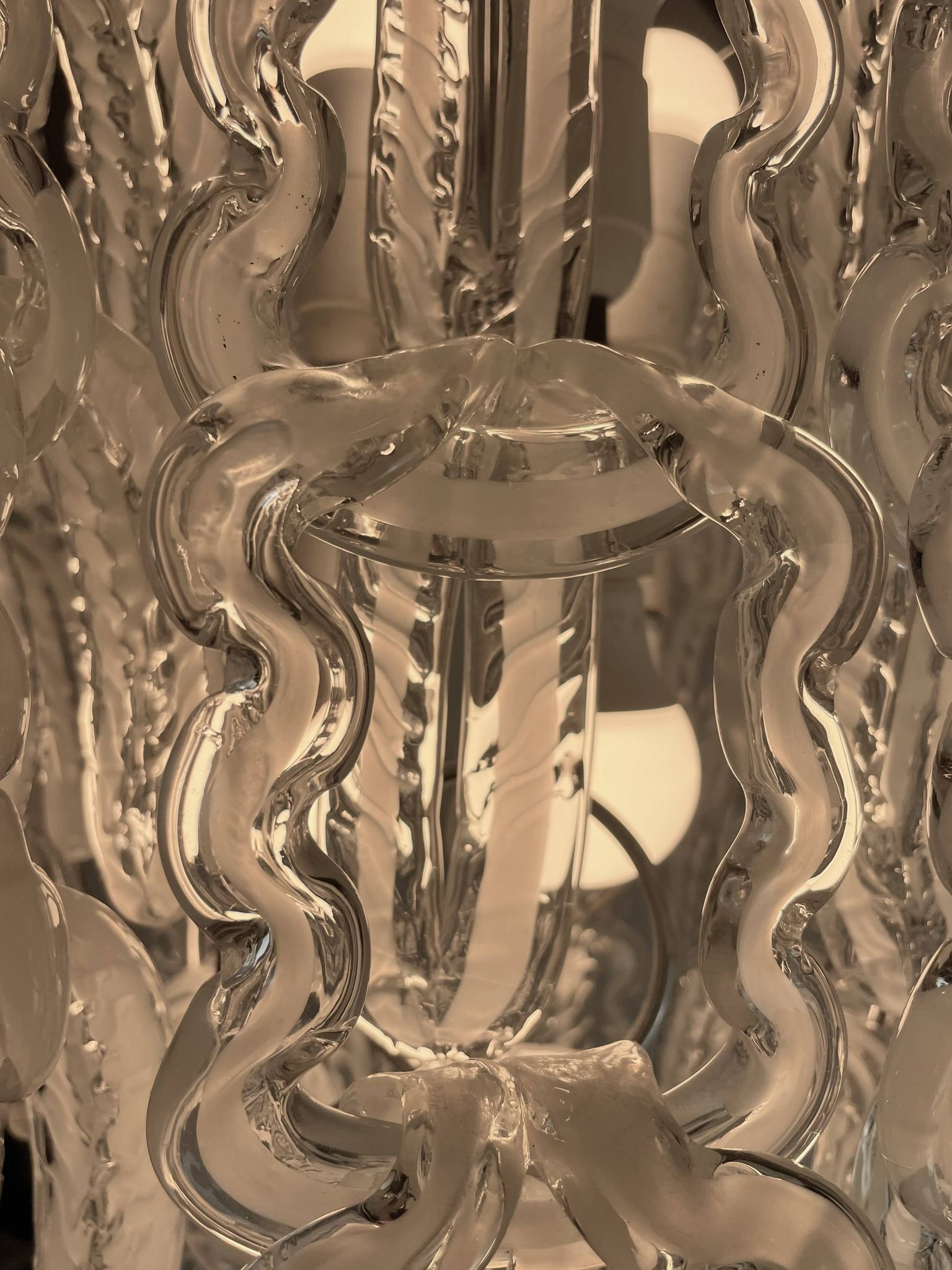 Murano Glass Chandelier, 1970s