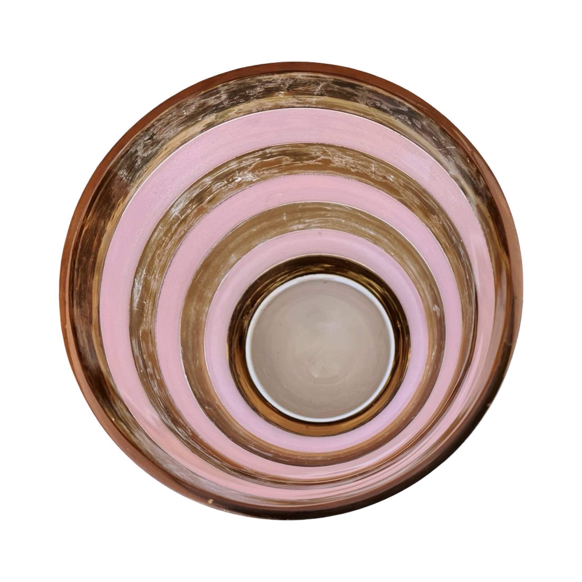 Large gilded vase, Czech Republic, Czechoslovakia, 1980s.