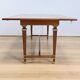 Important Shuttered Table in Sapelli Mahogany, Directoire style – 1970