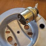 White opaline ceiling lamp