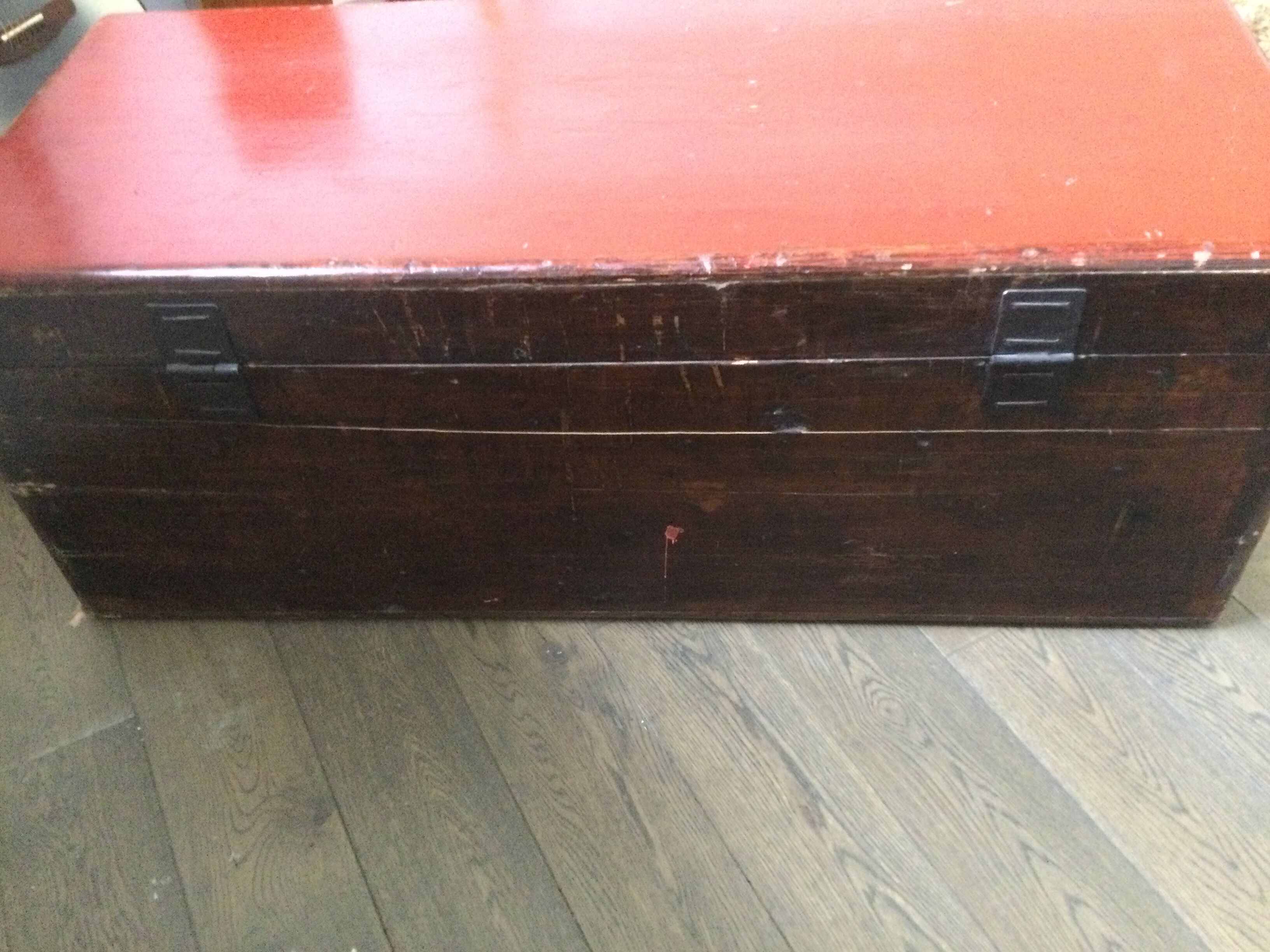 Wooden Chinese chest