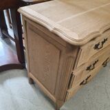 Commode en chêne décapée