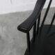 Rocking chair Grandessa en Hêtre noir par Lena Larsson 1960 pour Nesto