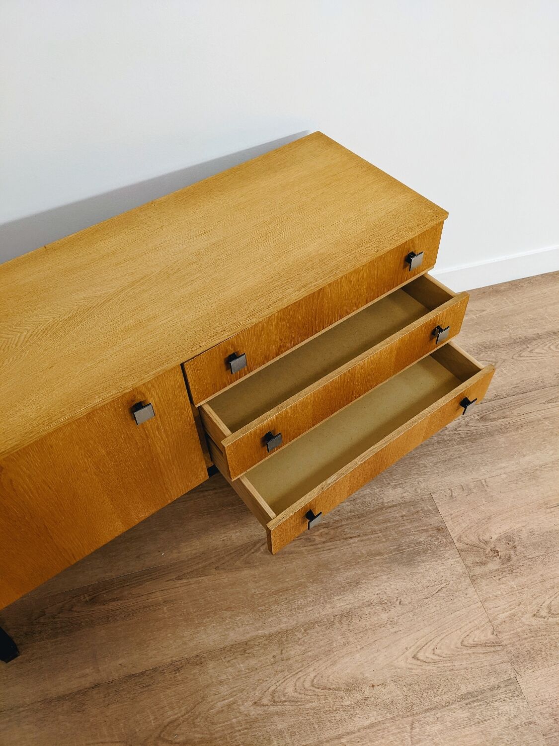 Vintage wooden sideboard, tv stand mini bar