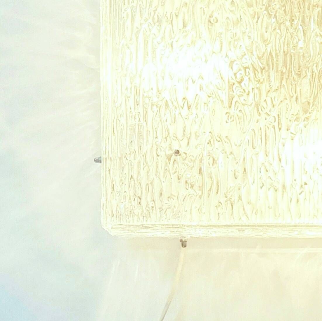 XL Mid-Century Murano Glass Ceiling Light by Kalmar, Austria, 1960s