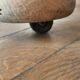 Henri II mid-table in solid walnut – Custom finish