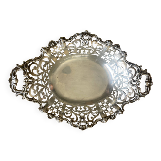 Antique sterling silver pierced basket – Howard & Co, New York, circa 1890