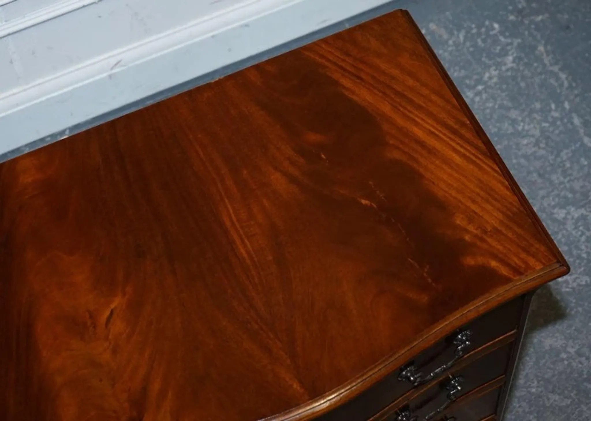 Large Wooden Bedside Tables, Set of 2