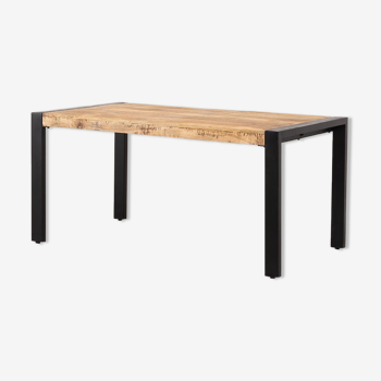 Natural industrial table 160cm