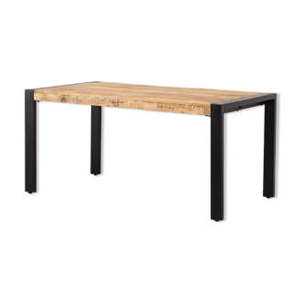 Natural industrial table 160cm