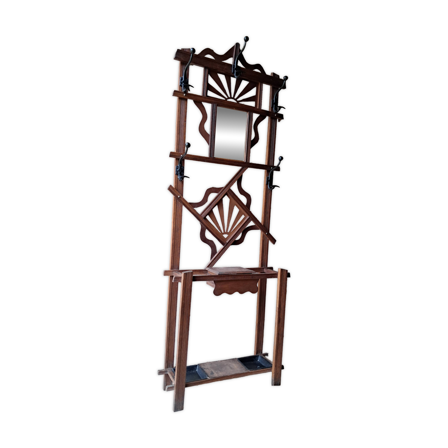 Coat rack umbrella stand 1930s 1940s