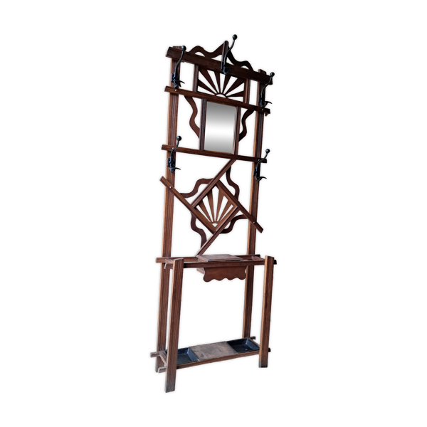 Vestiaire porte manteau porte parapluie années 1930 1940