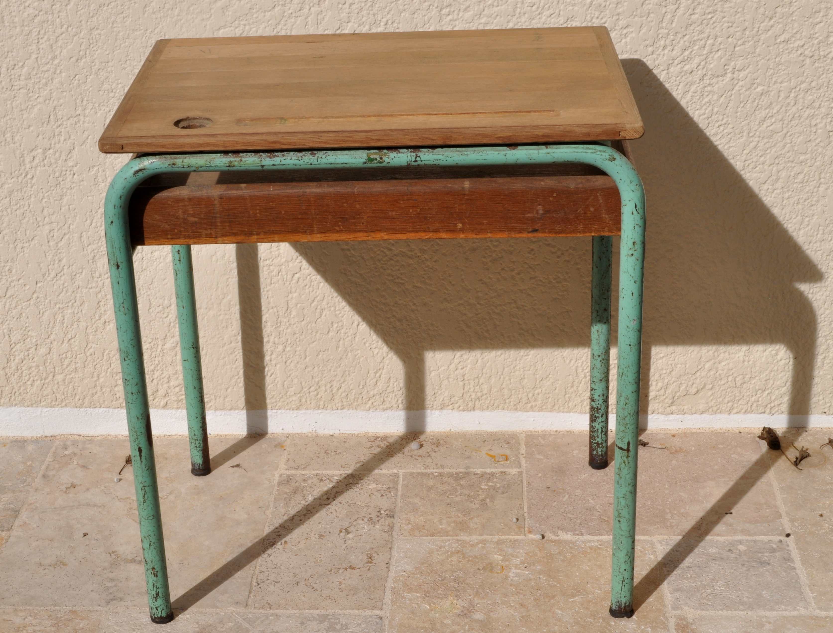 Former School of the 1960s desk