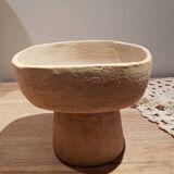 Chamotte stoneware cup