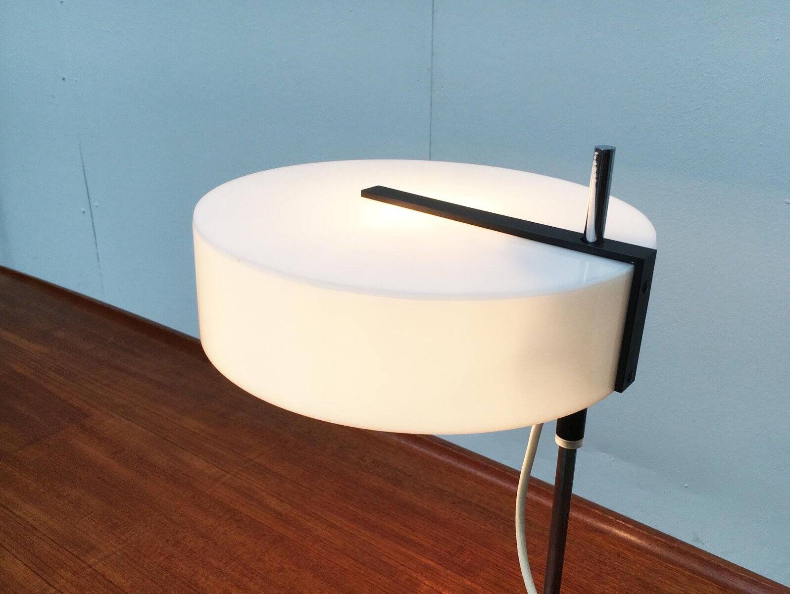 Mid-century German acrylic table lamp by Cosack.