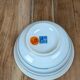 Small Asian bowl with blue floral decoration – Porcelain
