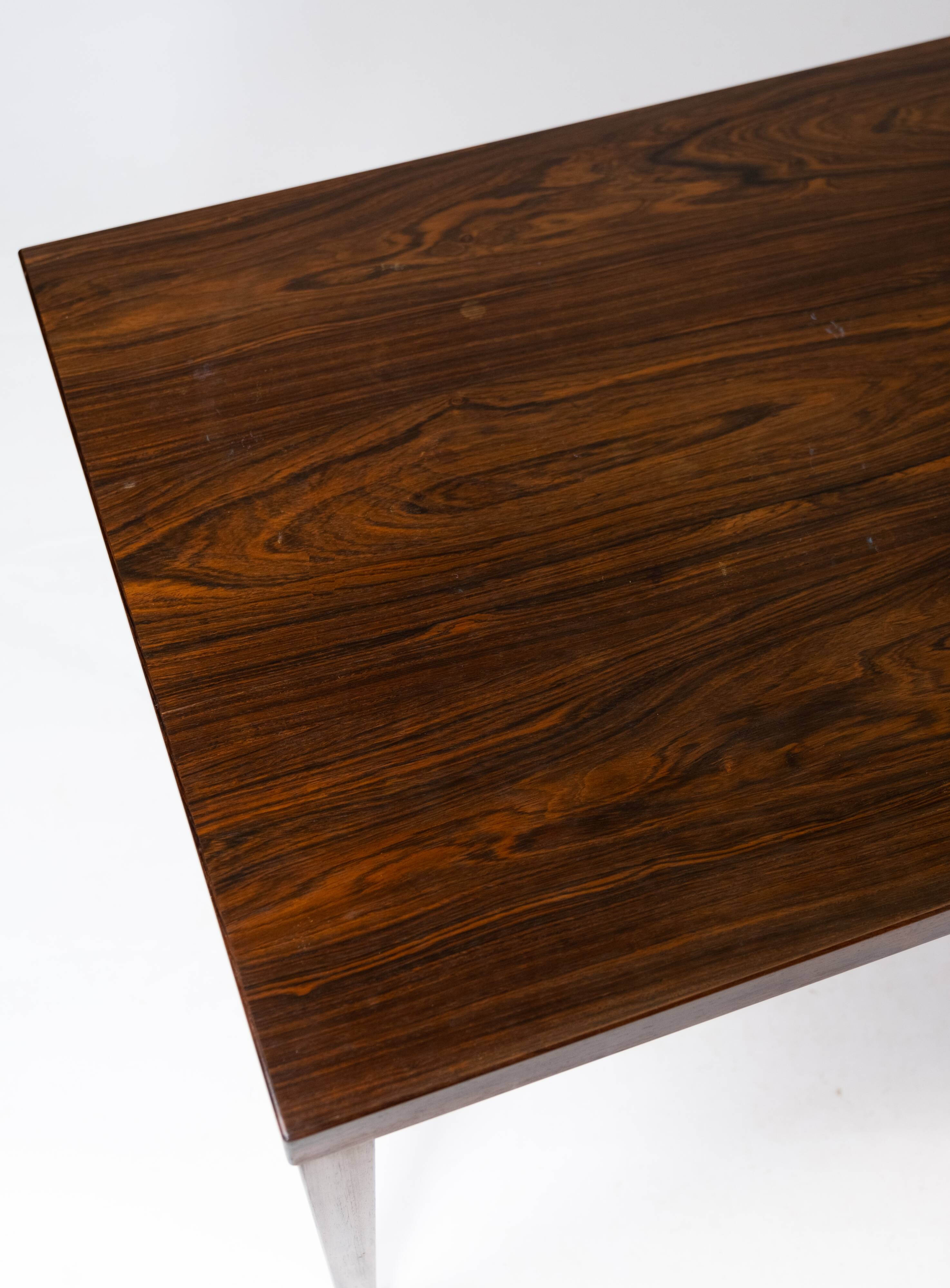 Coffee table in rosewood of danish design from the 1960s.
