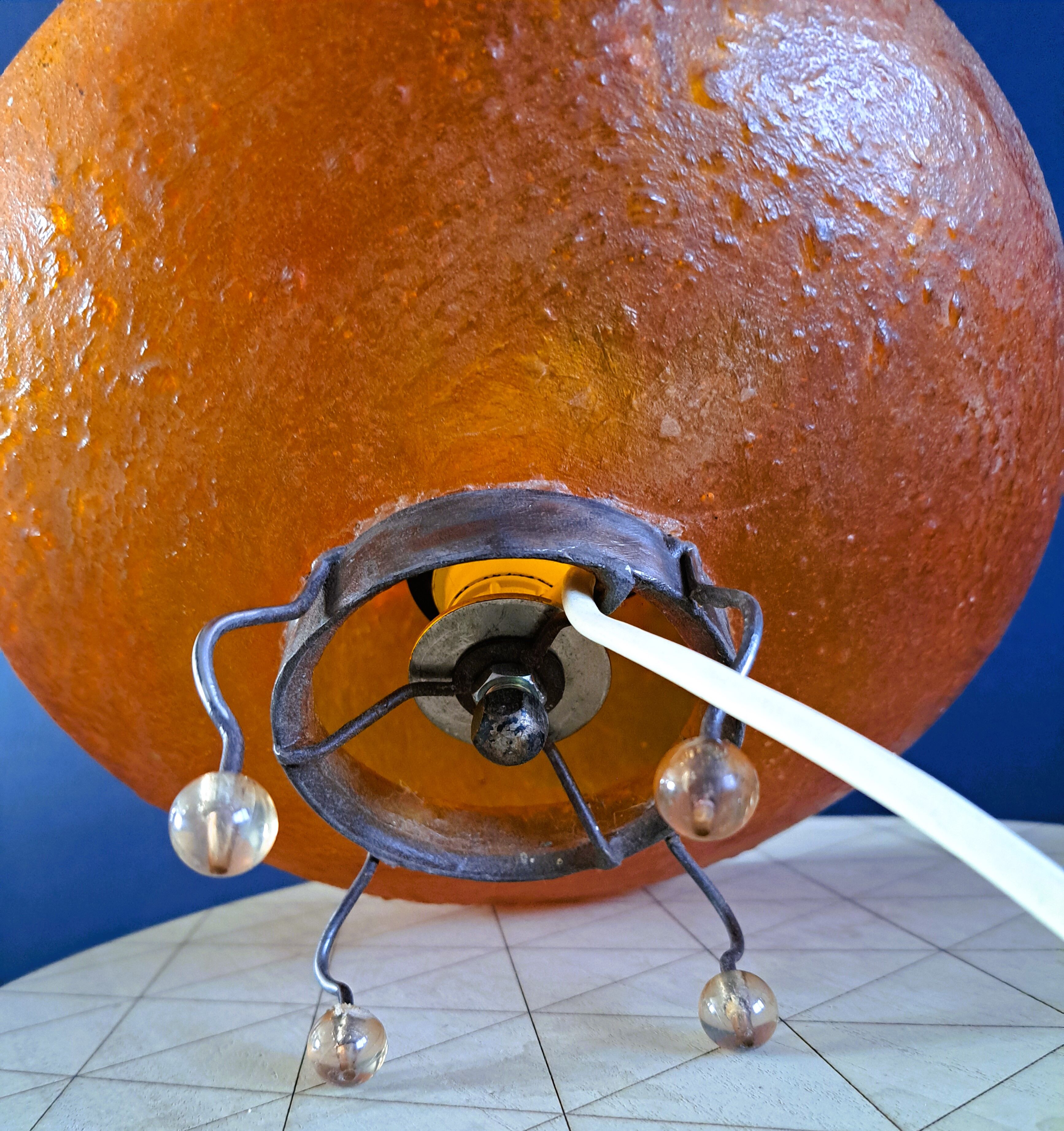 Vintage ufo space age lamp