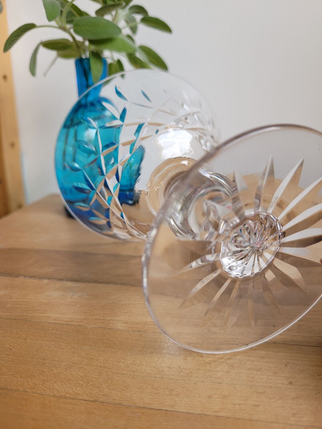Coupe à champagne en cristal