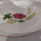 3 soup plates in Ceranord earthenware model Nicole