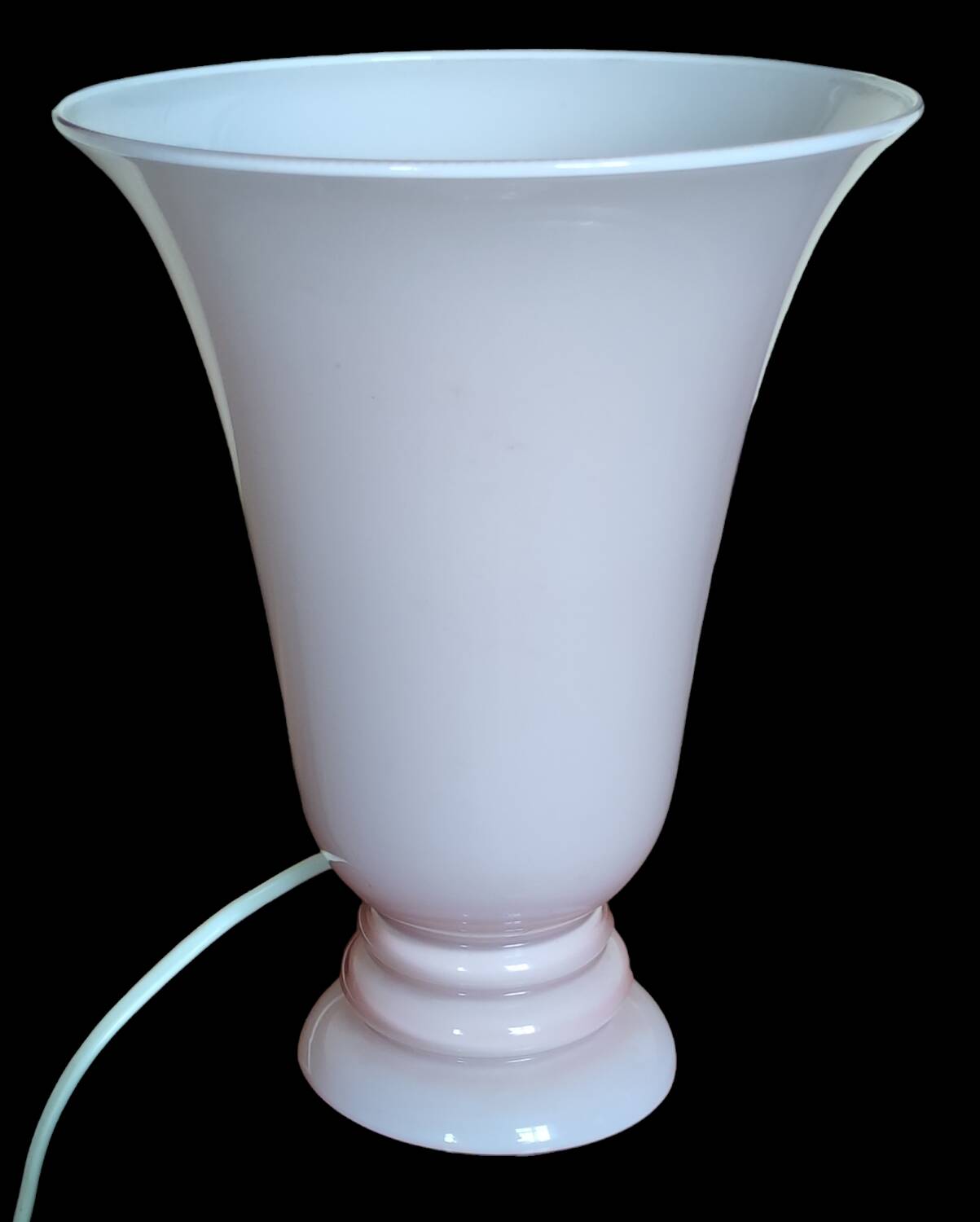 Old opaline art deco washbasin lamp
