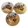Lot de 3 assiettes à dessert Luneville