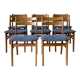 Set of Danish vintage chairs