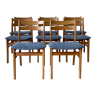Ensemble de chaises vintage danoises
