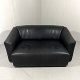 De Sede DS 47 dark brown neckleather 2-1/2 seats sofa