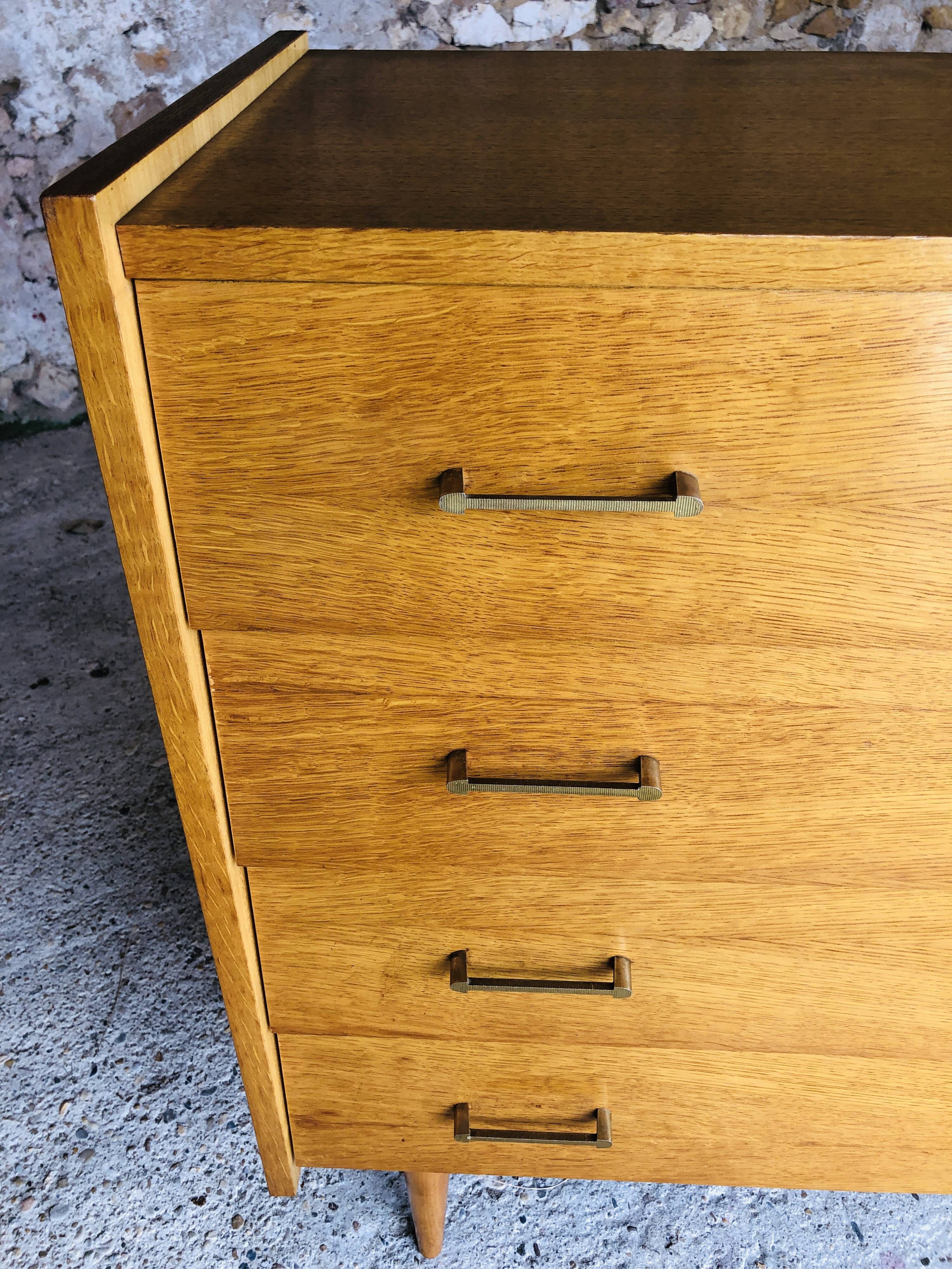 Vintage 4-drawer 60/70 drawers for Furniture de France