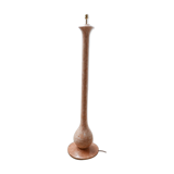 Tessalated pink marble floor lamp