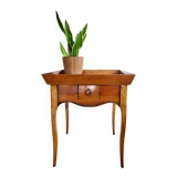 Bijzettafel of butlertafel, kersenhout, Frankrijk