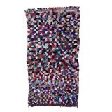 Tapis Marocain Boucherouite coloré - 138 x 260 cm