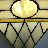Art Deco style stained glass wall light